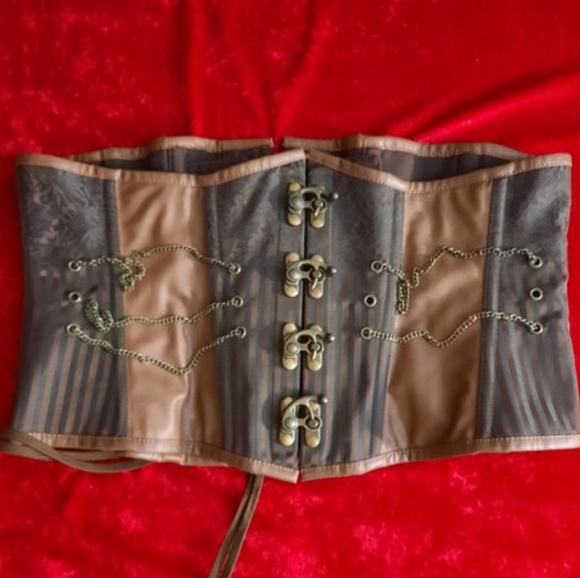 The Violet Vixen Other - Steampunk Steel Boned Corset by The Violet Vixen!